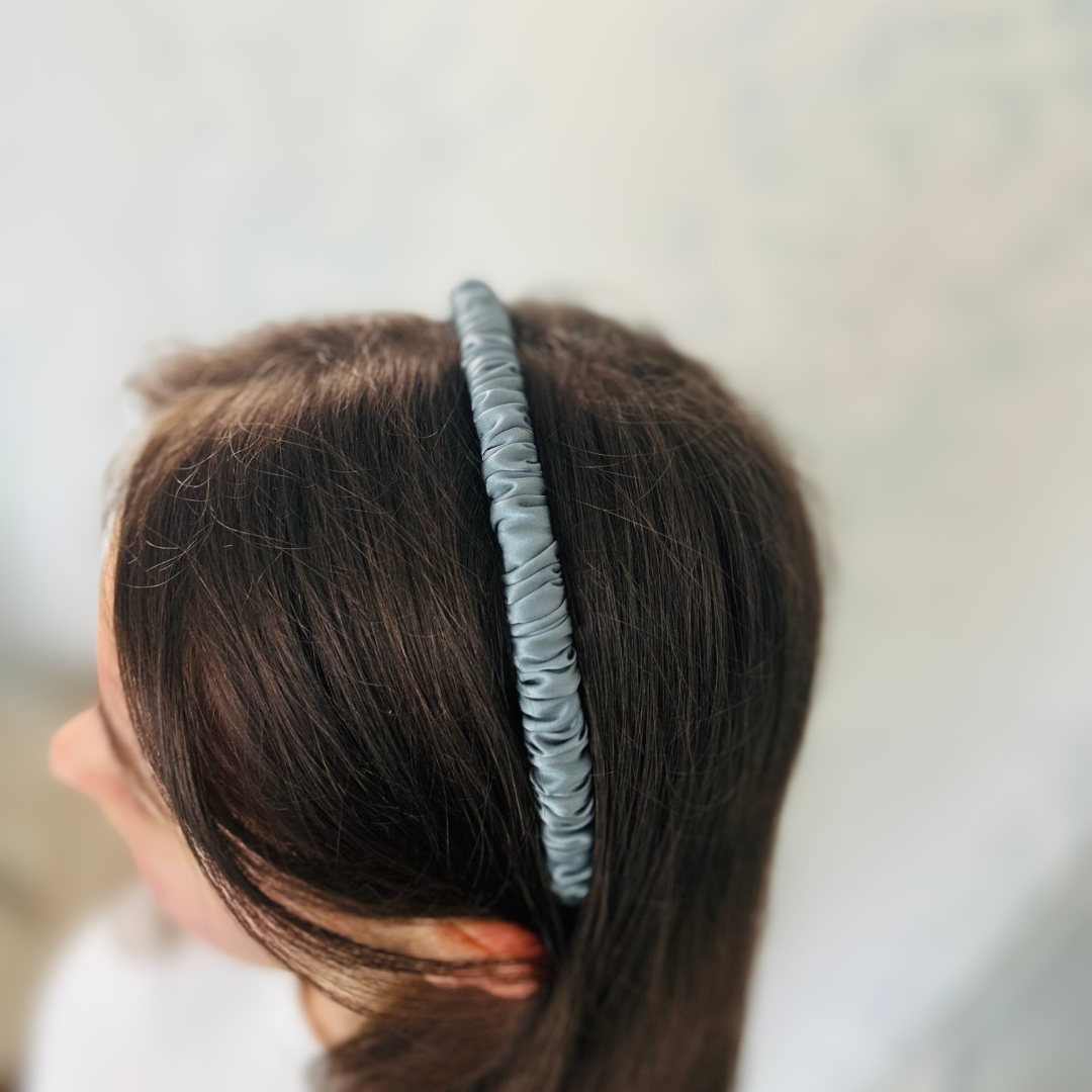 100% Mulberry Silk Headband | Shiny Silk Fabric | Elegant & Versatile Hair Accessory