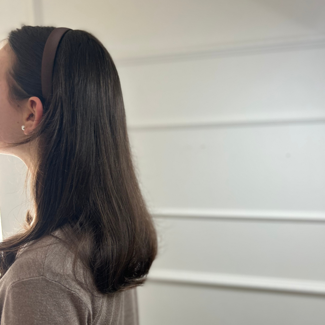 2cm Narrow Mulberry Silk Headband | Elegant & Minimalist Hair Accessory | Chic & Versatile