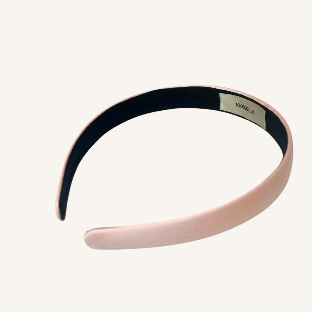 2cm Narrow Mulberry Silk Headband | Elegant & Minimalist Hair Accessory | Chic & Versatile