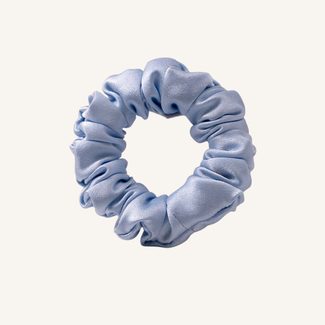 100% Mulberry Silk Scrunchie – Luxury & Hair-Friendly