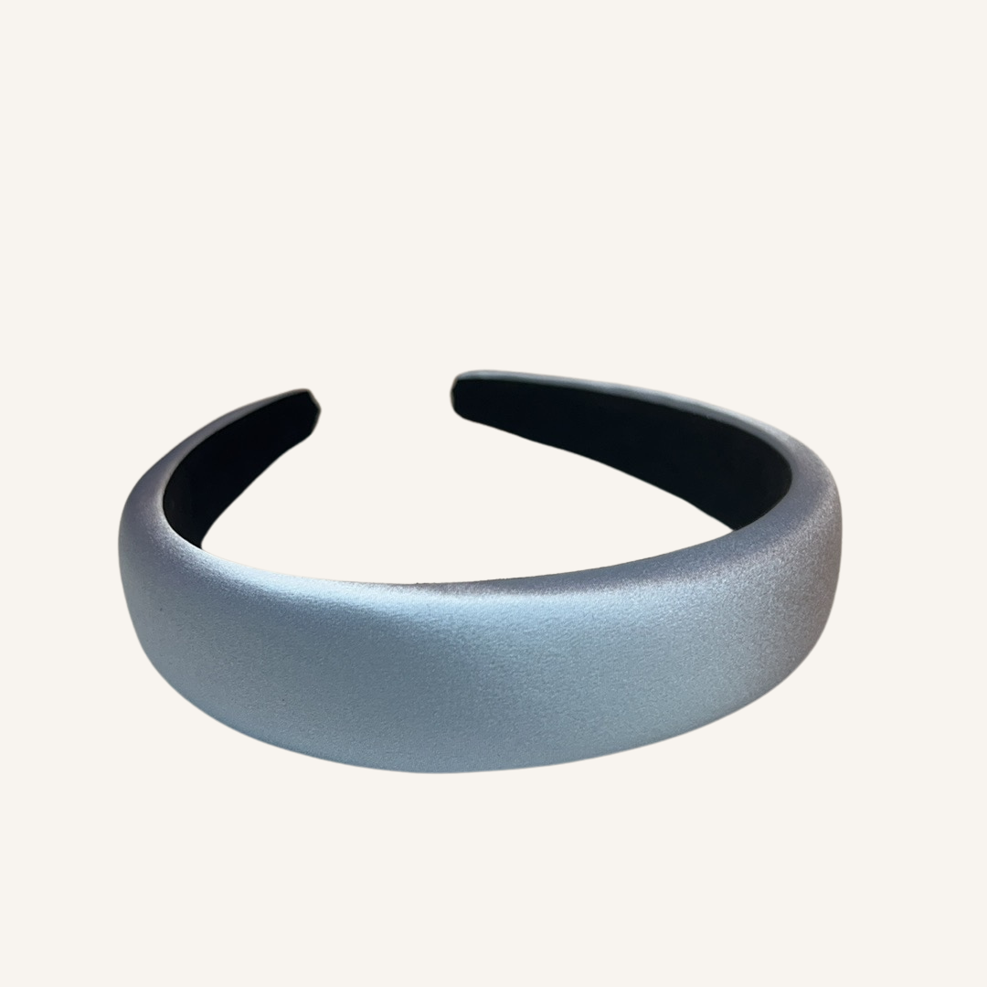 Premium 30 Momme Mulberry Silk Headband – Elegant Burgundy Hairband, Stylish & Hair-Friendly